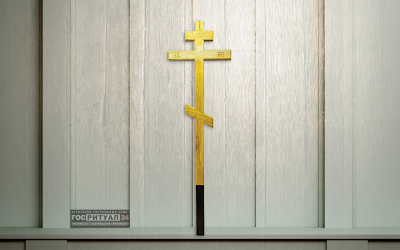 Крест лакированный «Дуб классика» (210 см)